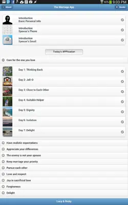 TheMarriageApp android App screenshot 12