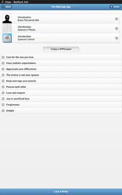 TheMarriageApp android App screenshot 13