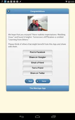 TheMarriageApp android App screenshot 3