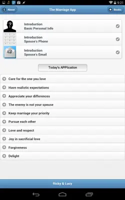 TheMarriageApp android App screenshot 6